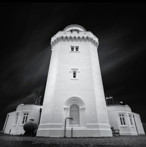 Black and White Observatory Building