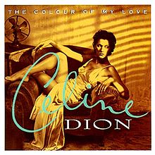 Celine Dion - The Colour of My Love - Album Cover