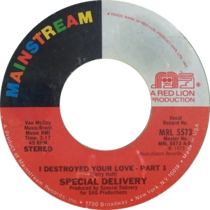 Special Delivery - I Destroyed Your Love - 00 Vinyl Cover