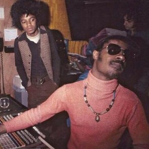 Michael Jackson and Stevie Wonder in Studio